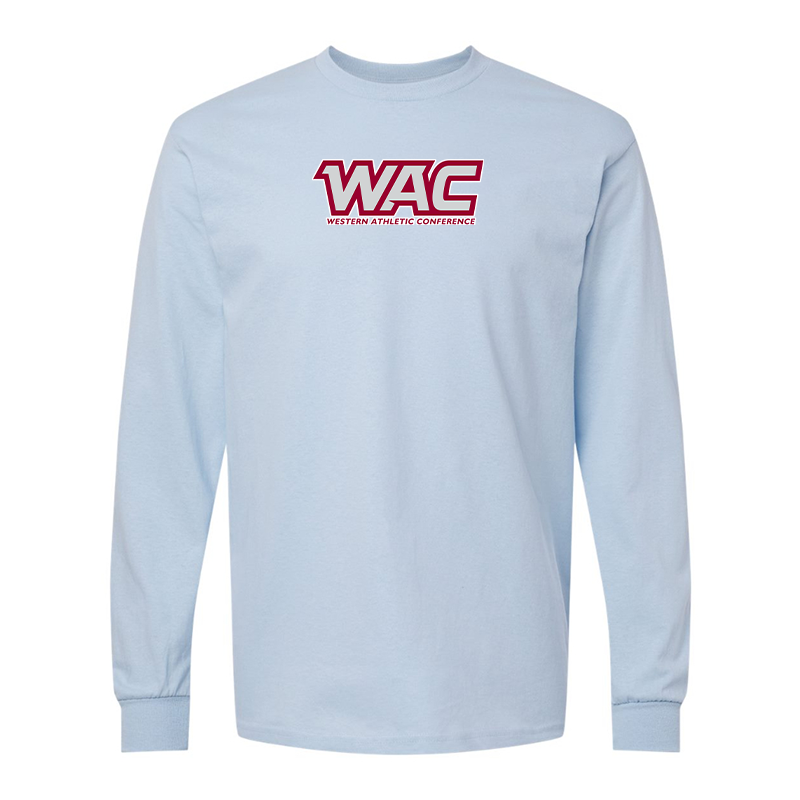 Men's Western Athletic Conference Gildan Heavy Cotton Long Sleeve T-Shirt